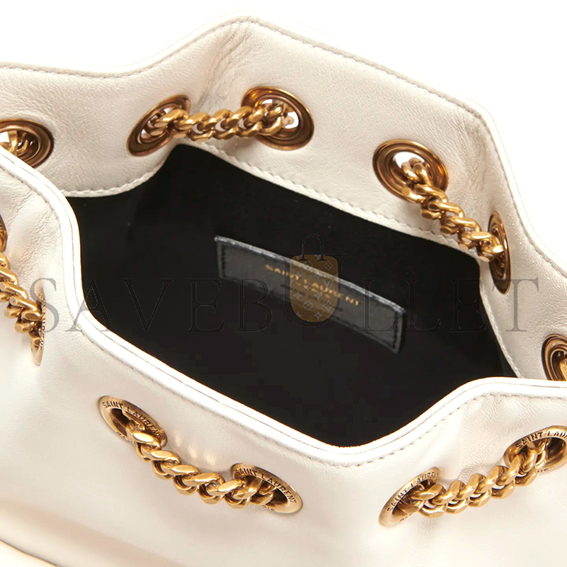 Y*L joe mini bucket bag in smooth leather 401222209408 (19*13*13cm)